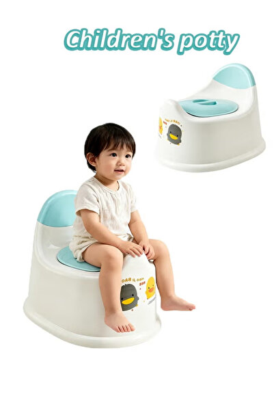 Generic Baby Potty Training Seat Children's Toilet Training Potty With Lid Non-Slip Base Safe and Stable
