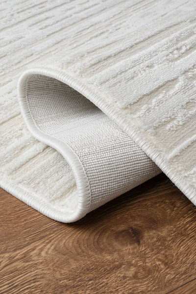 ANUTYA HOME Krem Yumuşak Bohem Özel Kesim Koridor Mutfak Salon Balkon Tozumay...