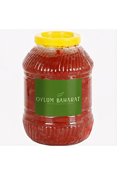 oylum baharat Acı salça 5 kg.