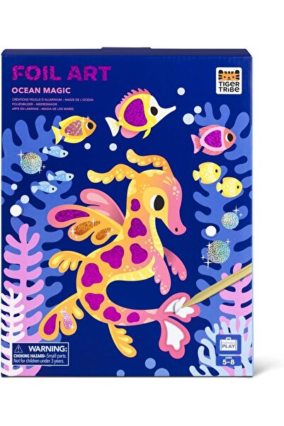 TIGER TRIBE فن الرقائق المعدنية - سحر المحيط