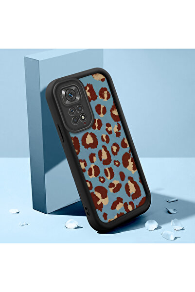 Hontinga حافظة هاتف بسيطة متوافقة مع هاتف Xiaomi Redmi Note 11 بنمط النمر من ...