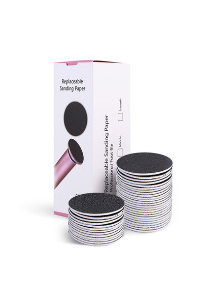 Choice1 mix 60Pcs 43mm Foot Dead Skin Sandpaper Replaceable Sanding Paper Callus Remover Sandpaper for Men W