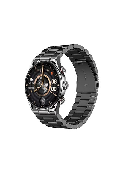 KRETON Xiaomi Heyplus GTR ile Uyumlu Kordon Klasik Baklava Model Paslanmaz Çe...