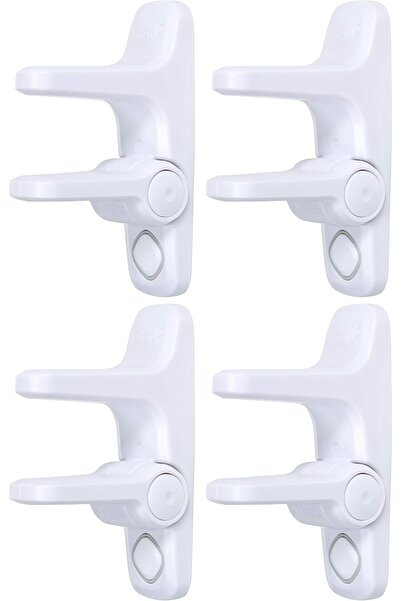 Safety 1st Outsmart Lever Handle Lock, White, 4PK
