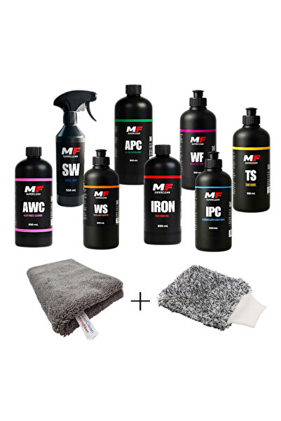 MF SuperClean SÜPER OTO YIKAMA SETİ - MİKROFİBER BEZ HEDİYELİ