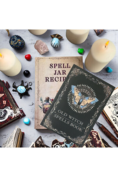 Choice1 2pcs Magic Spell Books for Teens & Adults，for Halloween, Christmas, B...