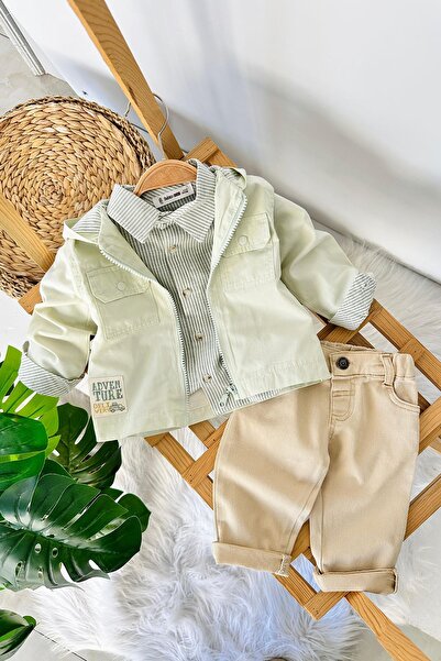 Minigimin Cicileri طقم ملابس للأطفال الذكور من Miniğimin Ciciler Adventure مك...