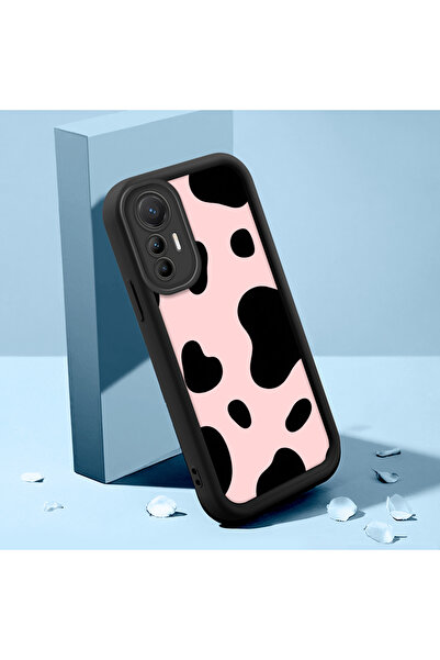 Hontinga حافظة هاتف بسيطة مضادة للسقوط من السيليكون الناعم ذو الملمس الوردي ا...