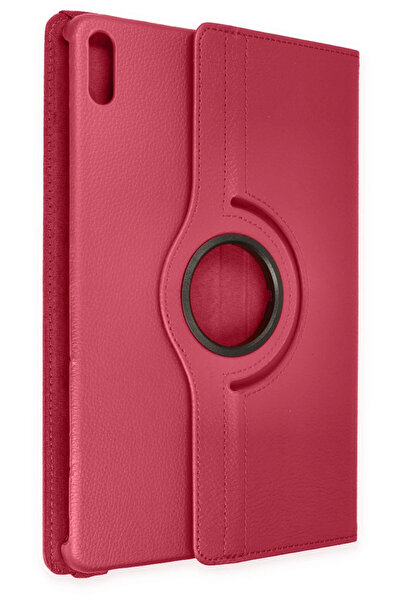 NewFace هواوي ميت باد اير 11.5 حافظة 360 درجة من الجلد للتابلت - وردي NRMSA