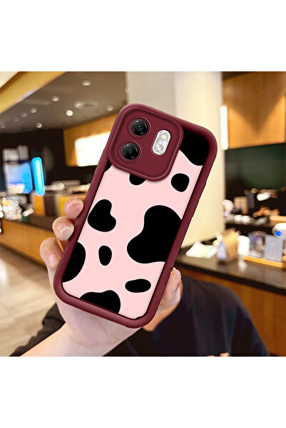 Hontinga حافظة ملونة من السيليكون متوافقة مع هاتف Infinix Smart 9، مقاومة للس...