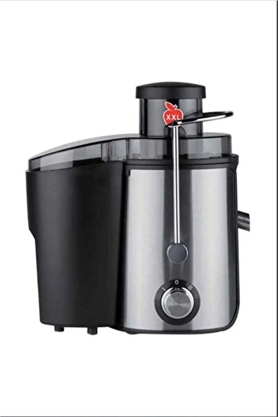 JANO Jano JN1403 Electric Fruit and Vegetable Juicer, 400W, 1.5L Capacity, 2 Speeds, Silver/Black