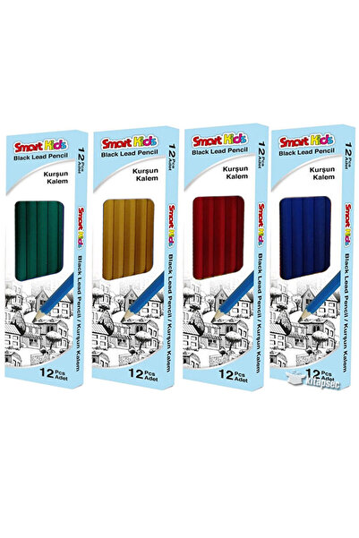 Globox Smart Kids Kurşun Kalem 2960 (12 Li Paket)