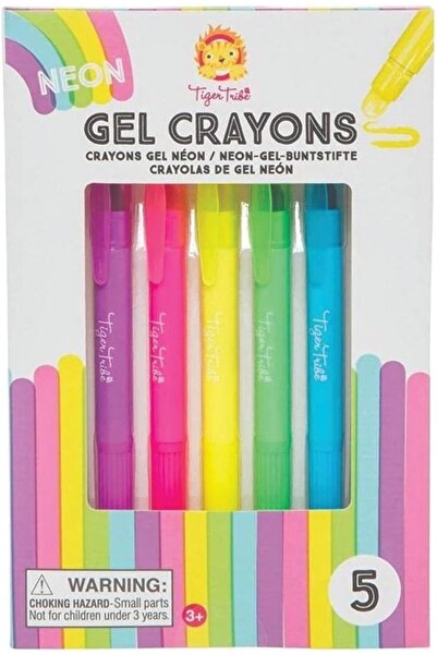 TIGER TRIBE Neon Gel Crayons