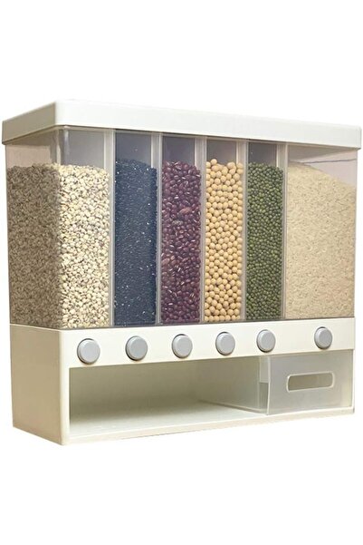 GENERIC4 Cereal Dispenser, Wall Mounted Dry Food Dispenser
