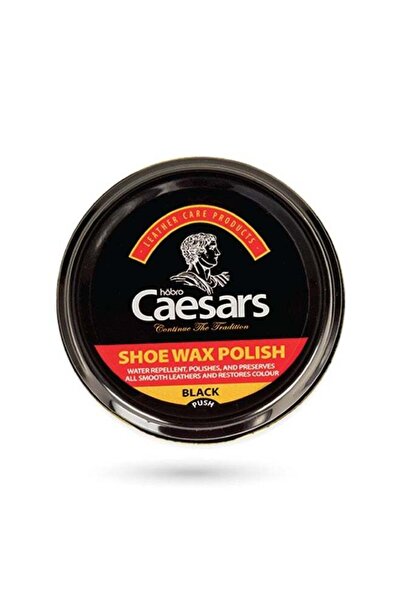 Caesars ملمع أحذية شمعي – أسود