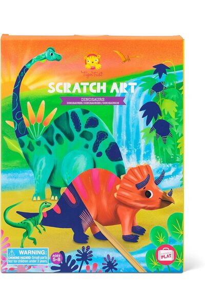 TIGER TRIBE فن الخدش - الديناصورات