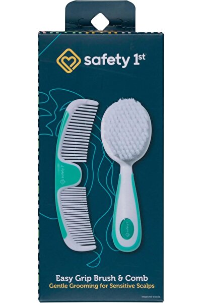 Safety 1st Easy Grip Brush and Comb, Colors May Vary