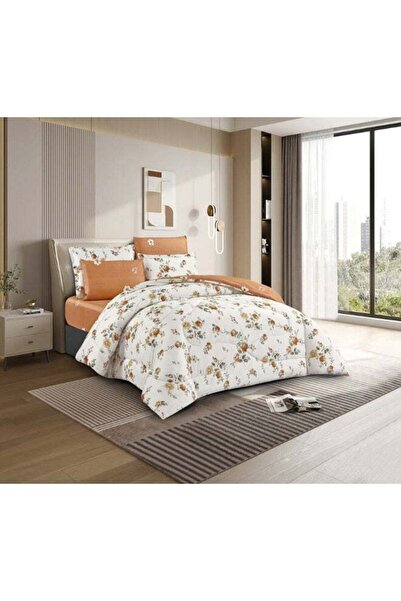 Generic Luxury double microfiber mattress set, 6 pieces, fits a 200x200 bed