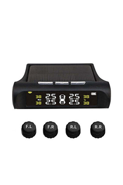 Sanlux Tire monitoring system, solar charging, external sensors