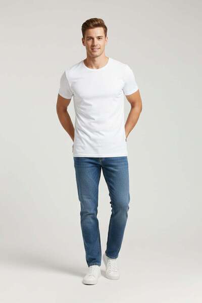 Fulla Moda Джинси-баггі на блискавці