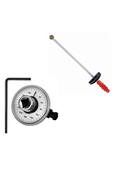 Kraft&dele Set adaptor și cheie dinamometrică, 1/2", D10393+D10395