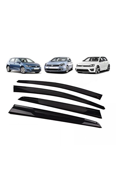 SUNPLEX Cam Rüzgarlığı VOLKSWAGEN Golf 6 2009 - 2012 Uyumlu 4Lü
