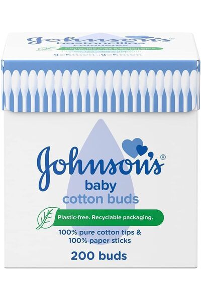 Johnson's Baby Cotton Buds - 1 X 200 Drum