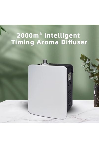 NAMSTE موزع روائح الزيوت العطرية الكهربائي NMT-052 بسعة 2000 متر مكعب، معطر منزلي بدون ماء، مزود بخاصية التوقيت الذكي