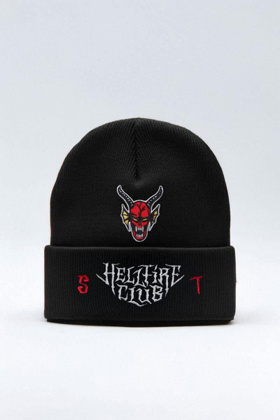 Karakedi قبعة سوداء للجنسين من Stranger Things Hellfire Club