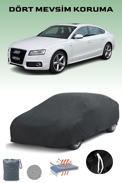 Breen غطاء سيارة أودي A5 سبورت باك 2009 - 2011 أسود، غطاء سيارة، خيمة سيارة