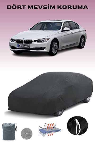 Breen غطاء سيارة أسود لسيارة بي إم دبليو الفئة الثالثة سيدان (F30) طراز 2016 - 2018، غطاء سيارة، خيمة سيارة