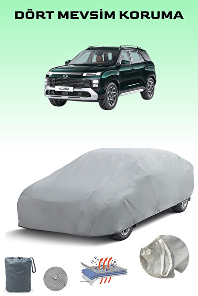 Breen غطاء سيارة هيونداي ألكازار رمادي اللون، غطاء سيارة، خيمة سيارة