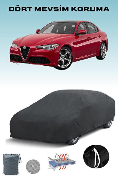 Breen غطاء سيارة ألفا روميو جوليا 2016 - 2021 أسود، غطاء سيارة، خيمة سيارة