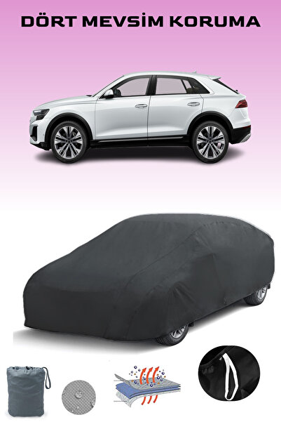 Breen غطاء سيارة أودي Q8 أسود، غطاء سيارة، خيمة سيارة