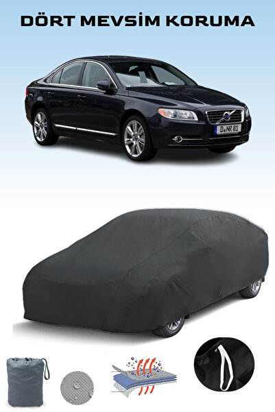Breen Black Volvo S80 2006 - 2008 Car Cover, Auto Cover, Car Tent