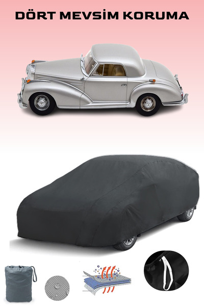 Breen غطاء سيارة مرسيدس-بنز W188 1 كوبيه أسود، غطاء سيارة، خيمة سيارة