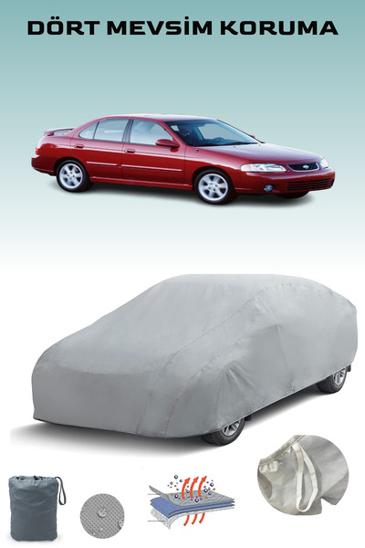 Breen غطاء سيارة رمادي لنيسان سنترا 2000 - 2006، غطاء سيارة، خيمة سيارة