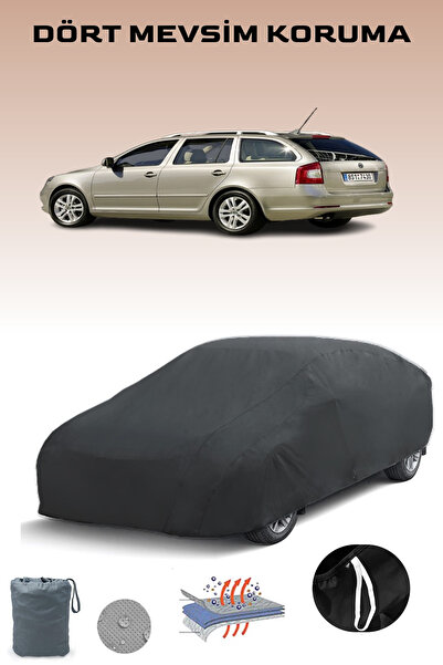 Breen غطاء سيارة سكودا أوكتافيا كومبي 2008 - 2013 أسود، غطاء سيارة، خيمة سيارة