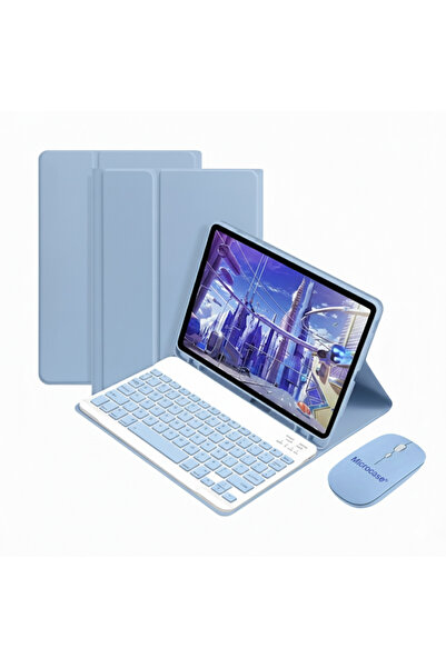 Microcase Xiaomi Redmi Pad Se 11 inch Tablet için Bluetooth Klavye ve Mouse +...