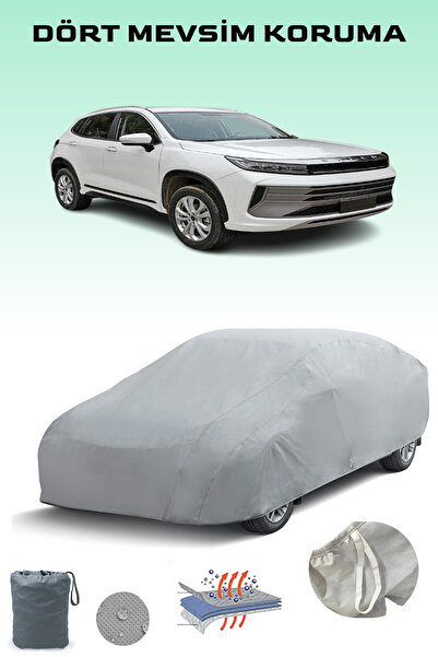 Breen غطاء سيارة رمادي من ماركة تشيري إكسيد إل إكس، غطاء سيارة، خيمة سيارة