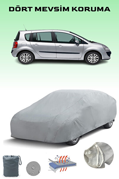 Breen غطاء سيارة رينو جراند موديس 2008 - 2012 باللون الرمادي، غطاء سيارة، خيم...