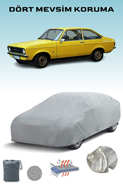 Breen غطاء سيارة فورد إسكورت 2 باللون الرمادي، غطاء سيارة، خيمة سيارة