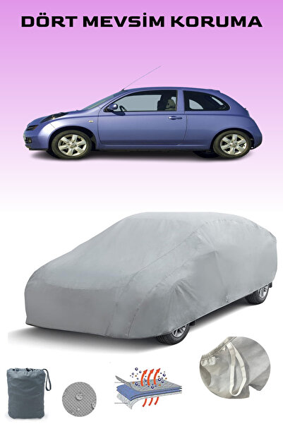 Breen غطاء سيارة رمادي لنيسان ميكرا 3 أبواب 2003 - 2005، غطاء سيارة، خيمة سيارة