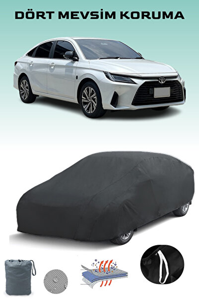 Breen غطاء سيارة تويوتا فيوس 3 أسود، غطاء سيارة، خيمة سيارة