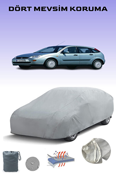 Breen غطاء سيارة رمادي لفورد فوكس 5 أبواب 1998 - 2001، غطاء سيارة، خيمة سيارة