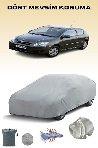 Breen غطاء سيارة تويوتا كورولا رمادي اللون بثلاثة أبواب، موديلات 2004 - 2007،...