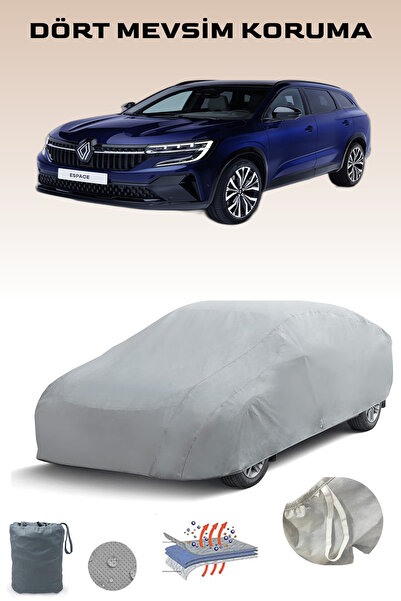 Breen غطاء سيارة رينو إسباس 2019 - 2021 باللون الرمادي، غطاء سيارة، خيمة سيارة