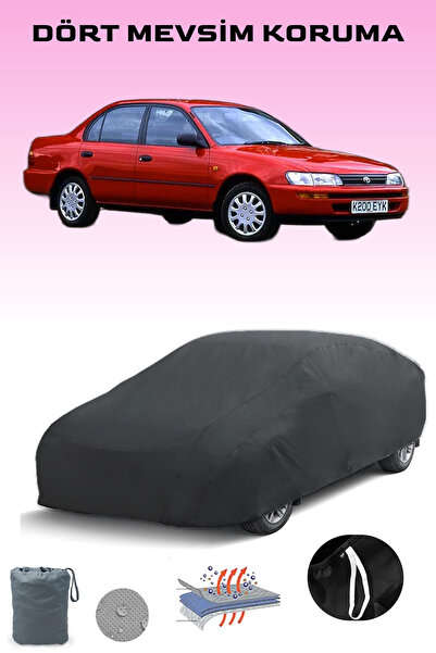 Breen غطاء سيارة تويوتا كورولا سيدان أسود 1992 - 1997، غطاء سيارة، خيمة سيارة