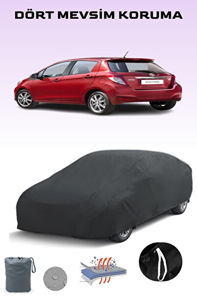 Breen غطاء سيارة تويوتا ياريس أسود بخمسة أبواب، موديلات 2011 - 2014، غطاء سيا...