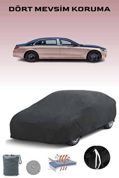 Breen غطاء سيارة مرسيدس-بنز مايباخ الفئة S باللون الأسود، غطاء سيارة، خيمة سيارة
